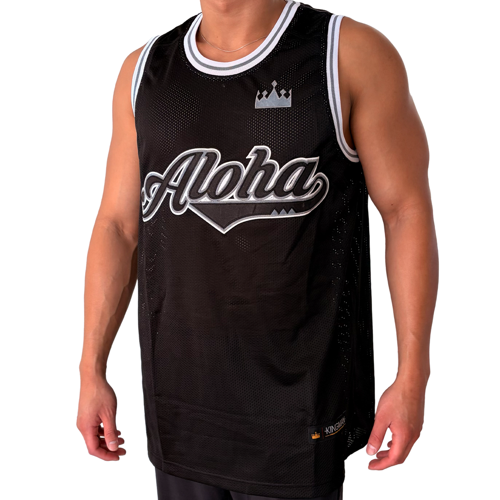 Aloha - Blk Silver